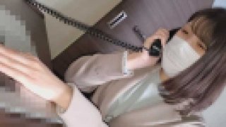 Married woman working at a call center Although it was said that the inside was useless - Part 2