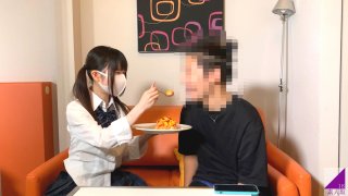 After Cooking With Raw Miku And Talking About Her First Love She Has Sex In Uniforms