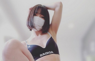 A Gym Trainer With A Constricted Beauty And A Nice Butt Protein Into The Back Of The Vagina