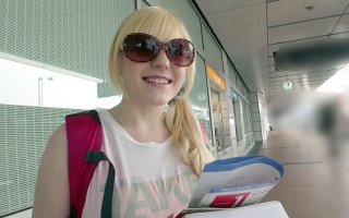 Amelia a blonde blue-eyed angel with pure white skin who came to Japan from Ireland