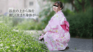 10Musume 081319_01 Yukata beauty OL Kimono rolled Yuri Shinoda