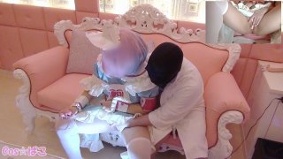Ai-chan with increased breasts Ps work project Part2 Pink room old man pillow business - Part 4