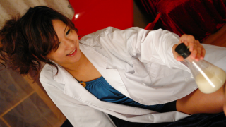 Horny nurse Asami Yoshikawa goes for a cock