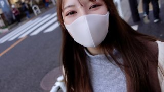 Uncensored obedient and cute female college student like a sister-in-law and a knee pillow date Creampie twice