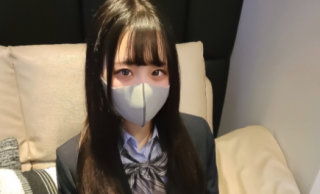 18-year-old black-haired innocent uniform beautiful girl Mika-chan