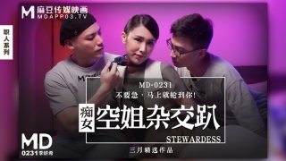 Slutty Stewardess Hybrid Party Ji Yanxi